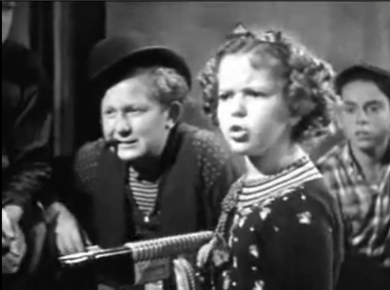 Has Shirley Temple resorted to knocking down liquor stores?