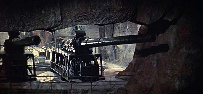 The guns of Navarone. They are Fierce! Image: GoneMovie.com