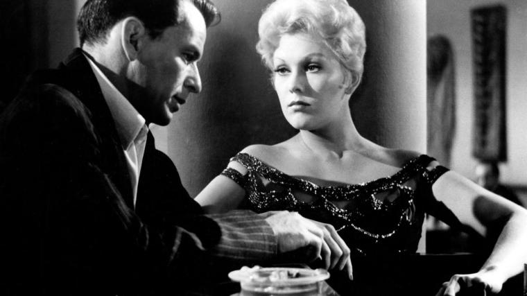 Kim Novak has a weary love for SInatra. Image: mubi.com