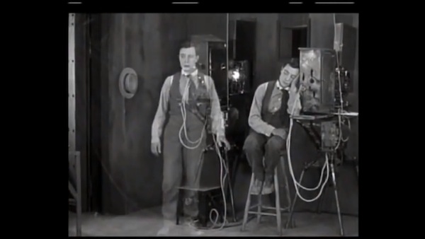 Buster Keaton in 1924s Sherlock Jr
