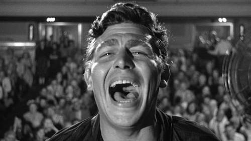Andy Griffith in A Face in the Crowd (1957). Image: New York Times