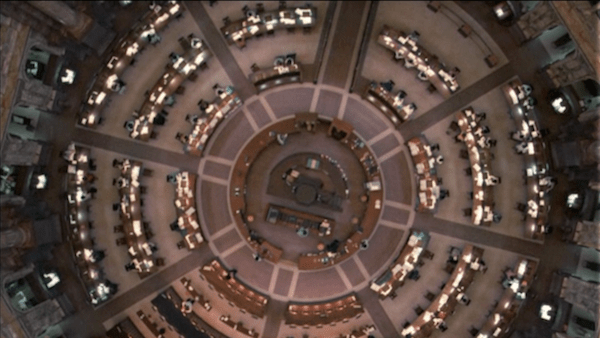 Redford and Hoffman... Image: