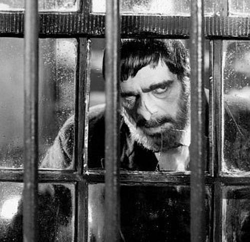 Boris Karloff keeps a menacing eye on the place. Image: Fandango