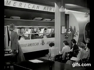 Flight attendant school, circa 1951.