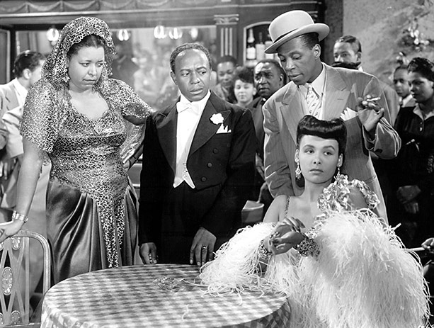 Lena Horne (seated) is the boss and she knows it. Image: BAM